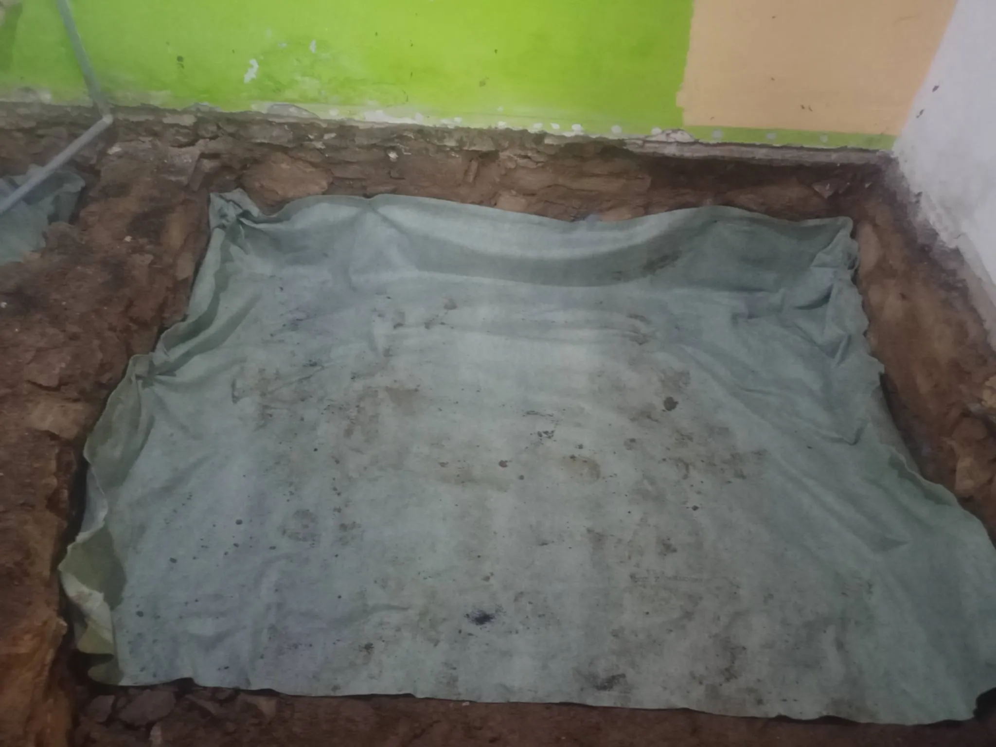 Příprava podlahy - sanace